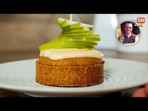 Gluten-Free Tartlets with Chestnut Flour, Chestnut Filling, Light Honey Cream and Poached Apples - French Dessert Gluten-Free Tartlets with Chestnut Flour, Chestnut Filling, Light Honey Cream and Poached Apples - Delicious French dessert with medium difficulty. Perfect recipe converted from YouTube video to PDF format.