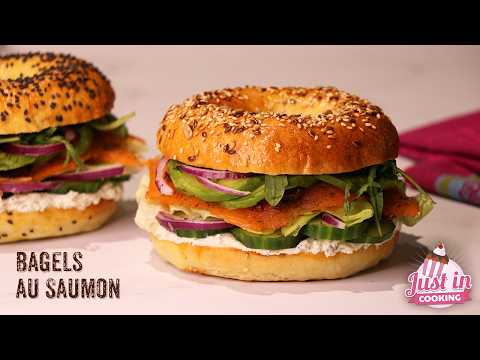 Salmon, Avocado and Herb Goat Cheese Bagels - French Lunch Salmon, Avocado and Herb Goat Cheese Bagels - Delicious French lunch with easy difficulty. Perfect recipe converted from YouTube video to PDF format.