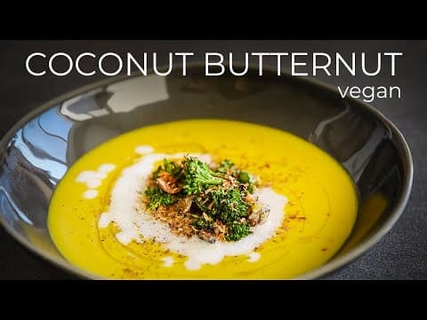 Coconut Butternut Squash Soup Recipe