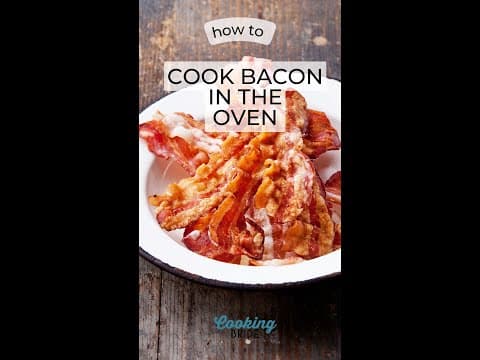 How to cook bacon in the oven