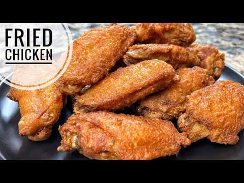 Crispy Garlic Chicken Wings - American Appetizer Crispy Garlic Chicken Wings - Delicious American appetizer with medium difficulty. Perfect recipe converted from YouTube video to PDF format.