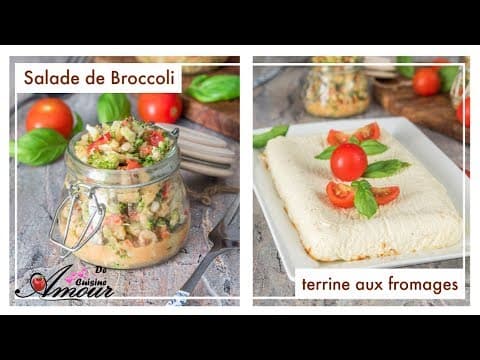 Terrine de ricotta, feta et basilic avec salade de brocoli, poivron rouge et pomme - Française Main Course Terrine de ricotta, feta et basilic avec salade de brocoli, poivron rouge et pomme - Delicious Française main course with medium difficulty. Perfect recipe converted from YouTube video to PDF format.