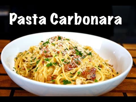 How To Make Pasta Carbonara - Spaghetti Carbonara Recipe