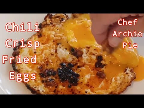 Chili Crisp Fried Eggs!
