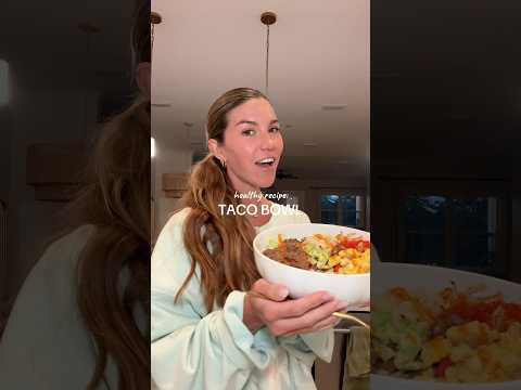easy taco bowl recipe🌶️
