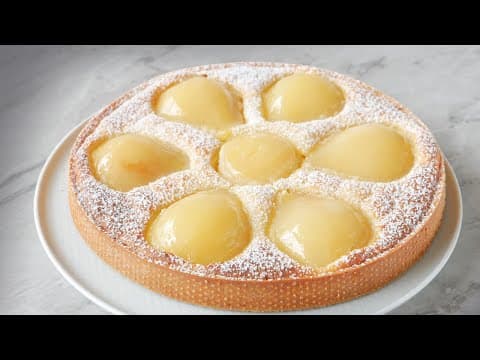 Bourdalou Tart (pear‑almond tart) - French Dessert Bourdalou Tart (pear‑almond tart) - Delicious French dessert with medium difficulty. Perfect recipe converted from YouTube video to PDF format.