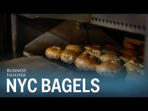 How to make the quintessential New York City bagel