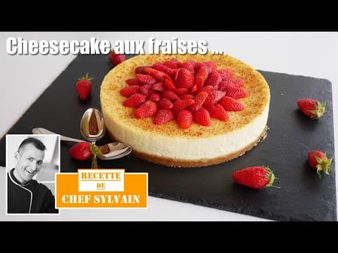 Cheesecake aux fraises avec sablé breton - Américaine Dessert Cheesecake aux fraises avec sablé breton - Delicious Américaine dessert with medium difficulty. Perfect recipe converted from YouTube video to PDF format.
