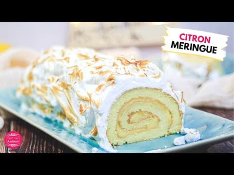 Lemon Meringue Christmas Log with Japanese Biscuit - French Dessert Lemon Meringue Christmas Log with Japanese Biscuit - Delicious French dessert with medium difficulty. Perfect recipe converted from YouTube video to PDF format.