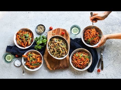 Creamy ONE-POT pastas 🍝