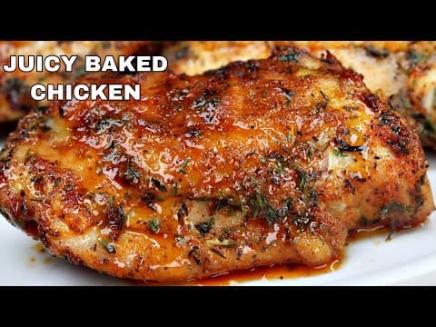 You'll Never Bake Chicken Thighs Any Other Way