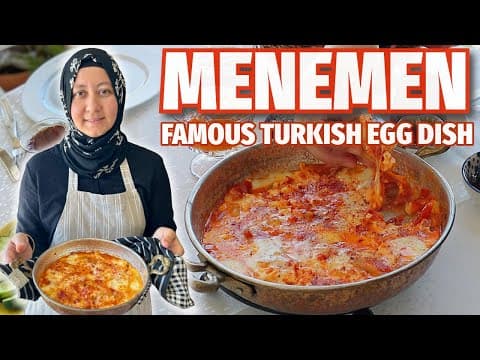 Menemen Turkish Egg Dish
