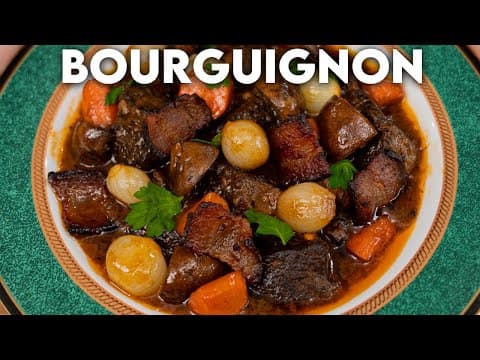 Beef Bourguignon (Short Rib) - French Main Course Beef Bourguignon (Short Rib) - Delicious French main course with medium difficulty. Perfect recipe converted from YouTube video to PDF format.