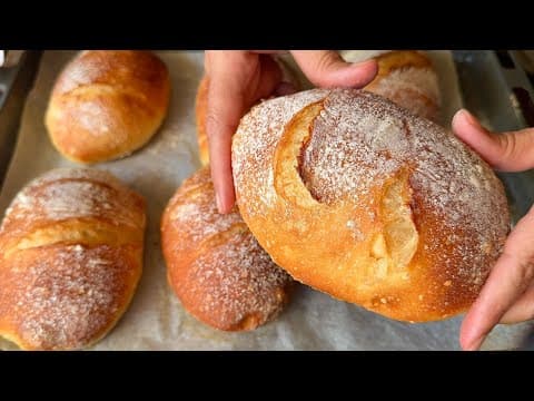 Easiest No-Knead Bread! I don’t buy bread anymore, now I make it more delicious!