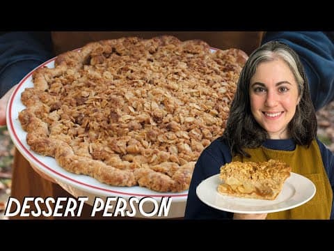 Old-Fashioned Apple Pie with Oat Crumble Topping - American Dessert Old-Fashioned Apple Pie with Oat Crumble Topping - Delicious American dessert with medium difficulty. Perfect recipe converted from YouTube video to PDF format.