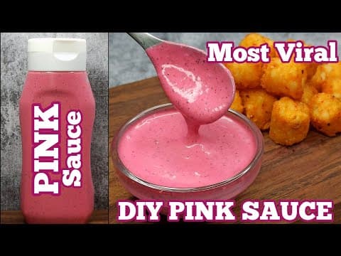 Making Viral PINK SAUCE at Home