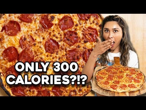 ENTIRE LARGE PIZZA ONLY 300 CALORIES