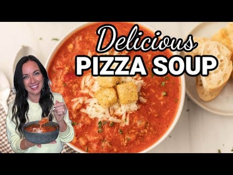 Delicious Pizza Soup