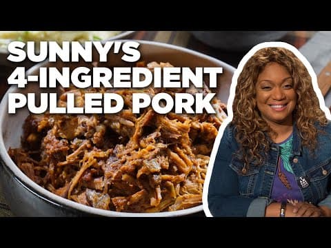Sunny Anderson's Easy 4-Ingredient Pulled Pork