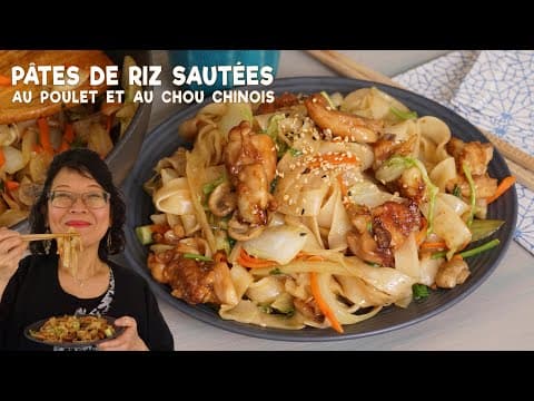 Stir-fried Rice Noodles with Chicken and Chinese Cabbage - Chinese Main Course Stir-fried Rice Noodles with Chicken and Chinese Cabbage - Delicious Chinese main course with medium difficulty. Perfect recipe converted from YouTube video to PDF format.