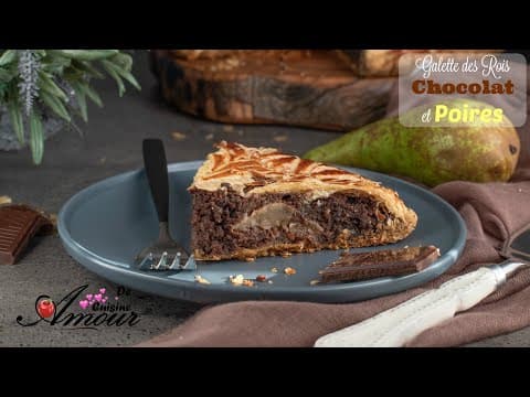 King cake with chocolate and pears - French Dessert King cake with chocolate and pears - Delicious French dessert with medium difficulty. Perfect recipe converted from YouTube video to PDF format.
