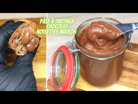 Pâte à tartiner chocolat-noisette maison - French Snack Pâte à tartiner chocolat-noisette maison - Delicious French snack with easy difficulty. Perfect recipe converted from YouTube video to PDF format.