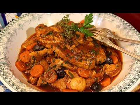 Provençal Veal Tendons - French Main Course Provençal Veal Tendons - Delicious French main course with medium difficulty. Perfect recipe converted from YouTube video to PDF format.