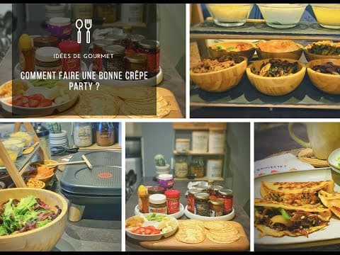 Savory and Sweet Crepe Party - French Snack Savory and Sweet Crepe Party - Delicious French snack with medium difficulty. Perfect recipe converted from YouTube video to PDF format.