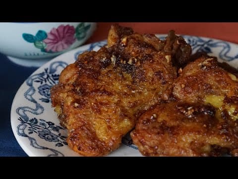 Crispy Garlic and Honey Chicken, Skin-On, with Zucchini - Asian Main Course Crispy Garlic and Honey Chicken, Skin-On, with Zucchini - Delicious Asian main course with easy difficulty. Perfect recipe converted from YouTube video to PDF format.