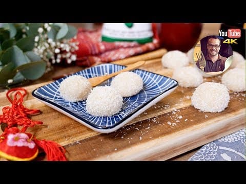Steamed Coconut Balls - Chinese Dessert Steamed Coconut Balls - Delicious Chinese dessert with easy difficulty. Perfect recipe converted from YouTube video to PDF format.