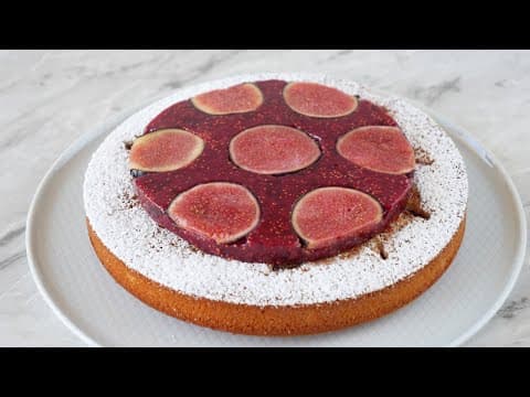 Fig, Almond and Honey Financier