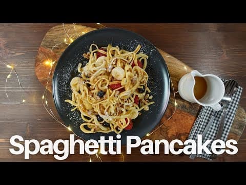 Spaghetti Pancakes
