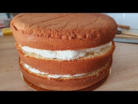 Very airy genoise with three ingredients - French Dessert Very airy genoise with three ingredients - Delicious French dessert with medium difficulty. Perfect recipe converted from YouTube video to PDF format.