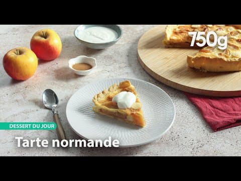 Tarte normande aux pommes - French Dessert Tarte normande aux pommes - Delicious French dessert with medium difficulty. Perfect recipe converted from YouTube video to PDF format.