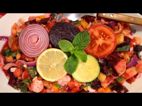 Summer Olympic Salad - French Main Course Summer Olympic Salad - Delicious French main course with easy difficulty. Perfect recipe converted from YouTube video to PDF format.