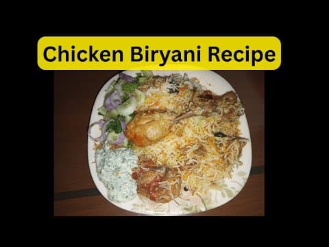 घर की आसान चिकन बिरयानी (Homestyle Easy Chicken Biryani)
