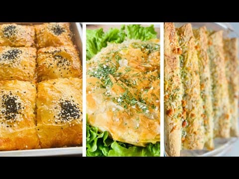 Chicken Puff Pastries Burek Style - Maghreb Main Course Chicken Puff Pastries Burek Style - Delicious Maghreb main course with medium difficulty. Perfect recipe converted from YouTube video to PDF format.