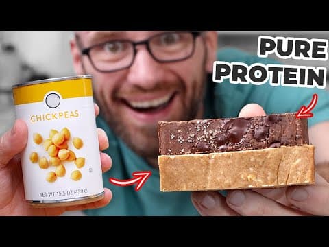 Black Bean Chocolate Protein Bars & Chickpea Peanut Butter Protein Bars (Vegan, High Protein)