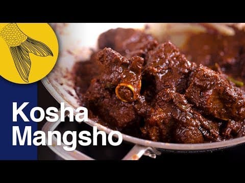 Kosha Mangsho (Slow-Cooked Caramelised Mutton) - Bengali Main Course Kosha Mangsho (Slow-Cooked Caramelised Mutton) - Delicious Bengali main course with medium difficulty. Perfect recipe converted from YouTube video to PDF format.