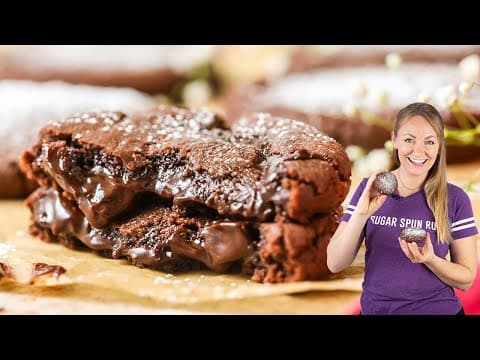 Decadent Cookies Full of Warm Chocolate Lava