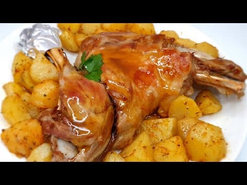 Braised Lamb Shoulder with Brown Stock and Roasted Potatoes - French Main Course Braised Lamb Shoulder with Brown Stock and Roasted Potatoes - Delicious French main course with medium difficulty. Perfect recipe converted from YouTube video to PDF format.