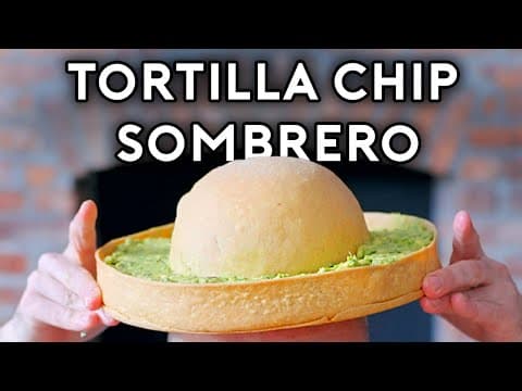 Tortilla Sombrero Chip with Guacamole