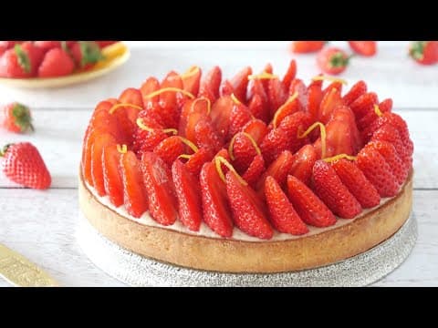 Strawberry Tart Chef Hugo & Victor - French Dessert Strawberry Tart Chef Hugo & Victor - Delicious French dessert with hard difficulty. Perfect recipe converted from YouTube video to PDF format.