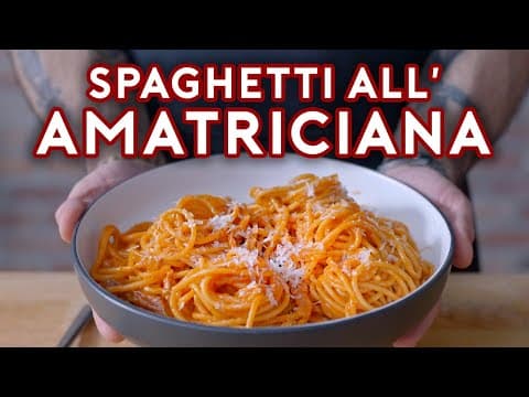 Spaghetti all'Amatriciana (Traditional) - Italian Main Course Spaghetti all'Amatriciana (Traditional) - Delicious Italian main course with medium difficulty. Perfect recipe converted from YouTube video to PDF format.