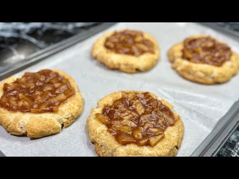Giant Apple Compote Cookies