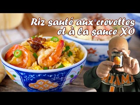 Riz sauté au sauce XO et crevettes