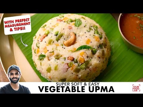 Fluffy South Indian Upma - South Indian Breakfast Fluffy South Indian Upma - Delicious South Indian breakfast with easy difficulty. Perfect recipe converted from YouTube video to PDF format.