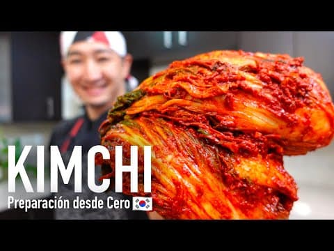 Kimchi de Chicoria al estilo japonés