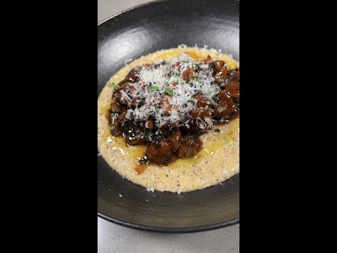 Mushrooms and Polenta