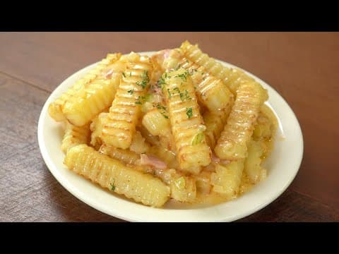 Cheesy Bacon Potato Skillet - Korean Side Dish Cheesy Bacon Potato Skillet - Delicious Korean side dish with easy difficulty. Perfect recipe converted from YouTube video to PDF format.